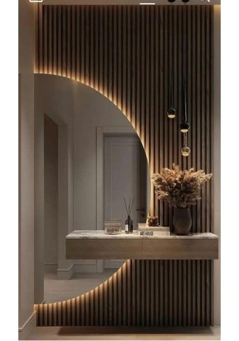 Επίτοιχο έπιπλο με καθρέπτη KN029