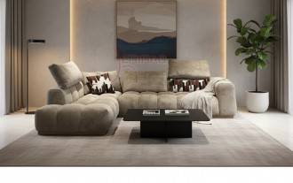 Καναπές Bubble με μηχανισμό KG0138