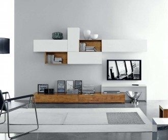 Σύνθεση μοντέρνα rustic με λευκή λάκα SN0058