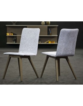 Καρέκλα ντυμένη με ύφασμα αλέκιαστο KR040